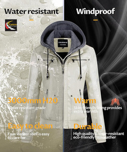 Chaqueta acolchada de invierno OEM hecha a medida para mujer, ropa acolchada de algodón con capucha cálida, chaquetas de invierno ajustadas, abrigos para mujer, precio barato - Product Image 4