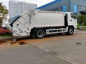 Camions à ordures géants d'occasion authentiques, transmission manuelle, diesel, 316T GVW, installation sur site, commande d'exportation par lots - Product Image 5