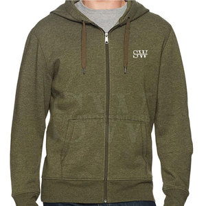 Comfortable Zipper <b>Hoodies</b> For Men Breathable Soft Cotton Blended Relaxed Fit Ideal For <b>Workout</b> And Casual Fashion Wear - Product Image 3