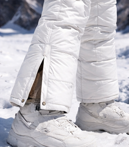 Mono de Invierno Impermeable Unisex, Traje de Nieve para Esquí, con Cremallera, Capucha de Piel, Ropa de Calle, Venta al por Mayor de Fábrica OEM - Product Image 5