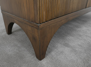 Aparador Moderno con Patas de Pilar Estilo Vietnamita, Garantía de 1 Año, Muebles para el Hogar, Gabinetes de Cocina, MDF Duradero con Chapa de Roble - Product Image 6