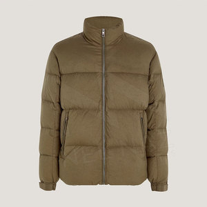 Venta al por mayor de los hombres de abajo abrigo cálido logotipo personalizado de invierno al aire libre de los hombres de la burbuja Chaqueta Puffer - Product Image 1