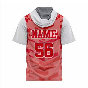 เสื้อฮู้ดบาสเก็ตบอลแบบไม่มีแขน ไซส์ใหญ่ สั่งทำได้ตามแบบ ผลิตจำนวนมาก ขายส่ง OEM ผ้าโพลีเอสเตอร์ 100% ระบายอากาศได้ดี แห้งเร็ว - Product Image 2