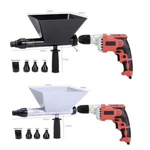 Pistolet de remplissage de ciment électrique portable en acier de qualité industrielle, petit, automatique, pour mortier et coulis de béton - Product Image 1