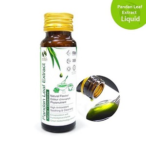 Extrait de feuille de Pandan naturel de qualité alimentaire, saveur et couleur naturelles, ingrédient de pâtisserie asiatique gastronomique, saveur et couleur naturelles provenant de la chlorophylle - Product Image 2