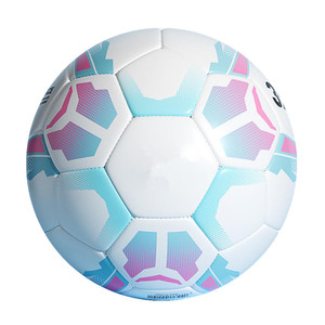 Balón de Fútbol PVC Cosido a Máquina, Duradero, para Entrenamiento y Competición en Interiores/Exteriores, para Adultos, Venta al Por Mayor, Talla 5 #   Tamaño - Product Image 1
