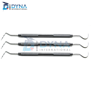 Williams Explorer CP 11/23 Sonda de ortodoncia Dental de doble extremo 3x instrumentos codificados por colores Examen de odontología Manual de acero - Product Image 4