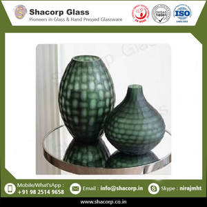 Proveedor de jarrón de cristal decorativo para interiores de alta calidad de India - Product Image 2