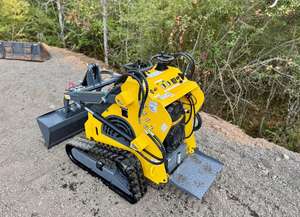 Livraison gratuite bon marché Mini Skid Steer moteur CE EURO5 EPA Skidsteer roue diesel sur chenilles Mini chargeuse sur chenilles pour tout terrain - Product Image 3
