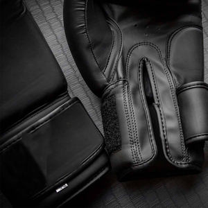 Gants de boxe personnalisés Gants de boxe d'entraînement professionnel avec logo personnalisé fabriqués avec des gants de boxe en cuir de vachette pur - Product Image 6