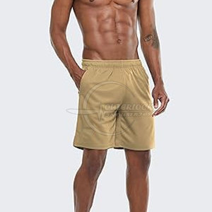 2025 nouveauté personnalisé conçu hommes mi-taille coton Shorts décontracté solide motif Service en gros pour adultes - Product Image 6