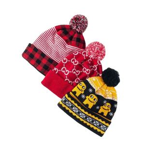 Gorro de Punto Acrílico con Cara Sonriente, Transpirable, Impermeable, Unisex, Protección contra el Frío para Adultos, Otoño Cálido HI 2026 - Product Image 3