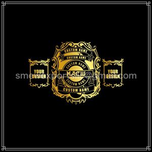 เข็มขัดหนังแท้สำหรับแชมป์มวย Jiu-Jitsu ต่อสู้เทควันโดอุปกรณ์เสริมที่ไม่ซ้ำกันสำหรับ MMA และยูโด - Product Image 1