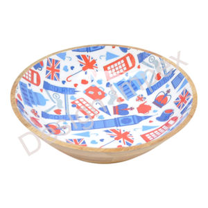 Tazón para Servir Alimentos con Impresión Personalizada, Apto para Lavavajillas, Ecológico, Tazón para Frutas, Decoración Moderna para el Hogar - Product Image 3