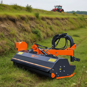 Top Industrial 90 Inch Ditch Bank Flail Mower Offset Verge Slope <b>Cutter</b> For Tractors 50-90 Hp <b>Hydraulic</b> Industrial Grade - Product Image 2