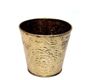 Jardinières de jardin extérieures de finition antique Jardinière de forme ronde de conception classique pour le sol ou l'utilisation suspendue en gros - Product Image 2