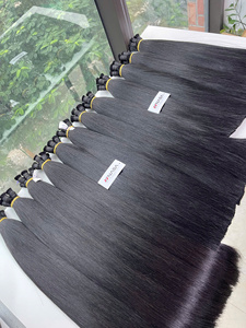 ต่อผมแบบเป็นมัด ผมเวียดนามแท้ 100% คุณภาพพรีเมียม สีดำจากโรงงาน ผมตรงธรรมชาติ - Product Image 4