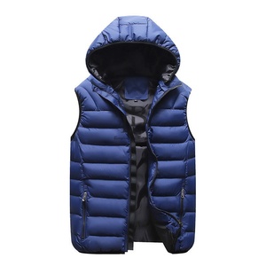 Hiver 2025 Mens Glossy Bubble Vest Waterproof Sleeveless Puffer Jacket Logo personnalisé Respirant Warm Lightweight Puffer Vest - Product Image 6