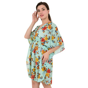 Caftan doux et léger pour femme Taille libre Luxe Confort Plage Piscine Fête Tunique d'été Plage Couverture de bain - Product Image 1