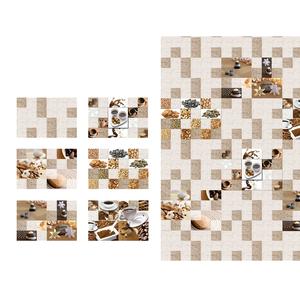 กระเบื้องเซรามิคเคลือบผนังสีเหลืองดีไซน์300x450 - Product Image 4