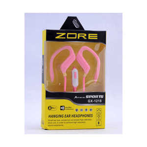 Casque Stéréo MP3 GX-1218 Bluetooth Supra-Auriculaire Rose Sans Fil pour le Sport avec Microphone - Product Image 1