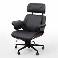 Silla de Masaje de Oficina Ejecutiva de Lujo Reclinable con 3 Programas de Masaje, Terapia de Calor, Giro de 360°, Funcionamiento Inalámbrico, Ecológica