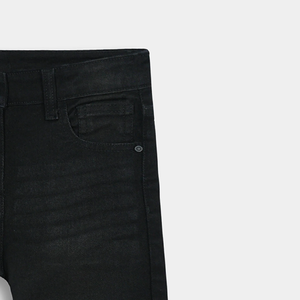 Pantalones cortos de mezclilla informales para hombre de cintura alta hechos en fábrica transpirables lavado ligero estilo recto gran oferta servicio OEM disponible - Product Image 4