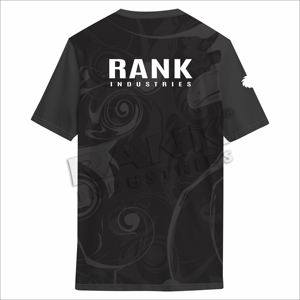 T-shirt basique pour hommes en tissu mélangé de coton doux et confortable coupe régulière haut décontracté d'été pour un usage quotidien - Product Image 3