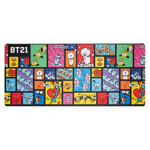 Alfombrilla de Ratón BT21 XL con Carga Inalámbrica, Diseño Cuadrado, Función de Calefacción, Impermeable, Accesorio para Teclado - Product Image 4