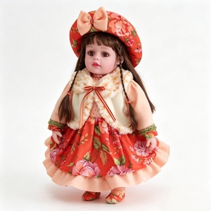 Muñeca musical personalizada, muñeca de trapo suave que canta, muñeca de trapo vintage con estampado floral, muñeca de peluche para niña, muñeca de juguete musical interactiva - Product Image 6