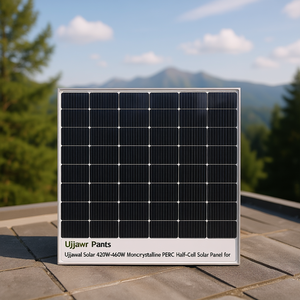 Panneau solaire monocristallin PERC demi-cellule Ujjawal Solar 420W-460W pour toiture - Product Image 3