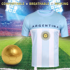 Superventas 100% poliéster transpirable personalizar 2025 jugador Fan equipo fútbol Jersey fútbol personalizado fútbol Jerseys - Product Image 3
