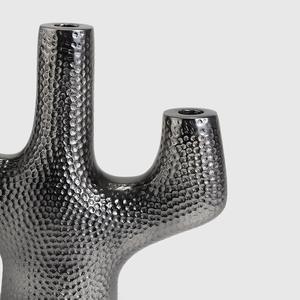 Portavelas de metal duradero de alta resistencia con textura martillada Acabado antiguo para uso a largo plazo Disponible al mejor precio - Product Image 5