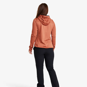 2024 New Arrival Custom High Quality Cotton Polyester Blended Full Zipper Up Young Ladies Stylish Hoodies From BD Supplier - Product Image 2