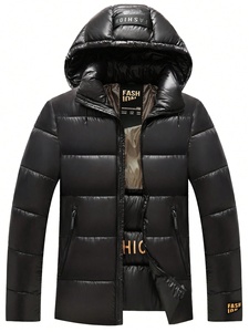 เสื้อแจ็กเก็ตบุนวมนุ่มสำหรับผู้ชายผ้าขนแกะบุฟองน้ำตามสั่ง - Product Image 3