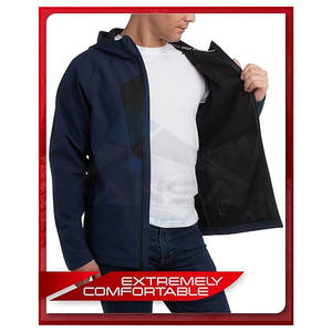 Recién llegados Hombres Softshell Chaquetas al aire libre Mejor calidad Chaquetas de manga larga para montañismo - Product Image 3
