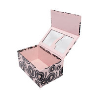 Boîtes d'emballage pour tasses à café personnalisées en gros, design sur mesure, revêtement UV, laminage mat, gaufrage, boîte à double porte magnétique