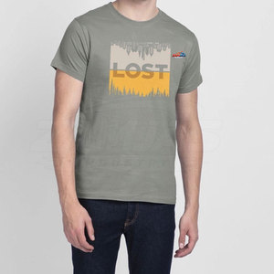เสื้อยืดพิมพ์ลายกราฟิกผู้ชาย ดีไซน์ล่าสุด เสื้อยืดลำลองแขนสั้นพิมพ์ลายกราฟิก เสื้อยืดพิมพ์สีตามสั่ง พร้อมโลโก้ตามสั่ง - Product Image 3