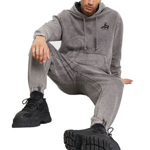 Conjunto Deportivo de Dos Piezas para Hombre, Estilo Lavado Ácido, a la Moda, para Ropa Urbana, Conjunto Deportivo Lavado Ácido - Product Image 2