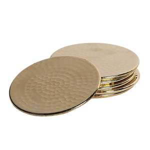 Sous-verres en laiton vintage de haute qualité en taille personnalisée pour la décoration de la maison, sous-verres polis de qualité supérieure - Product Image 2
