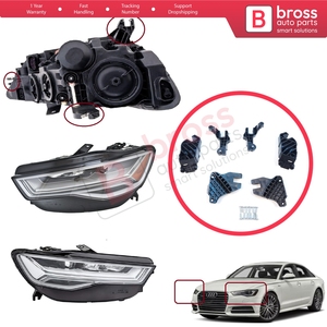 ชุดซ่อมขายึดไฟหน้า BHL540+BHL541 สำหรับด้านซ้ายและขวา สำหรับ A6 C7 4G Avant Sedan A6L Allroad Quattro S6 4G09 - Product Image 5