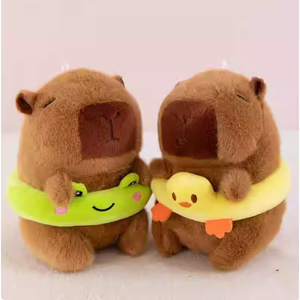 Peluche de Capibara, Rana y Pato Súper Suave de 8 Pulgadas, Estilo San Valentín, Unisex, 2-4 Años, ODM Personalizable, Relleno de Algodón PP - Product Image 1