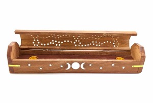 Wooden <b>Incense</b> Holder Multi-purpose Design Women <b>Incense</b> <b>Burner</b> Ash Catcher <b>Incense</b> Stick Holder - Product Image 3