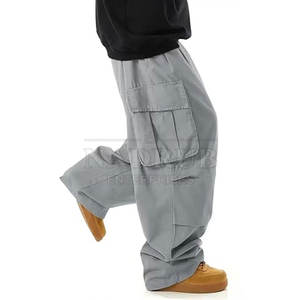 Pantalon baggy sur mesure pour hommes, taille adulte, meilleur vente de pantalon baggy pour hommes de marque privée de bonne qualité - Product Image 3