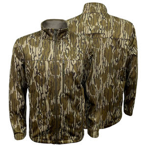 Chaqueta de invierno de estilo callejero para adultos, cuello levantado, manga larga, cremallera, cortavientos impermeable, chaqueta Softshell para hombres - Product Image 3