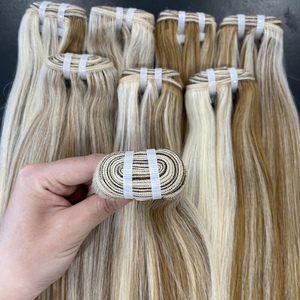 TOP VENDOR Extensions de cheveux humains vietnamiens de haute qualité, double trame, couleur piano, prêtes à être expédiées - Product Image 5