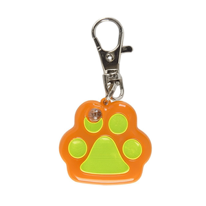 Wholesale Manufacturer's Reflective Paw Print Pendant Pet <b>Collar</b> <b>Charm</b> <b>Dog</b>/Cat Tag Accessory - Product Image 2