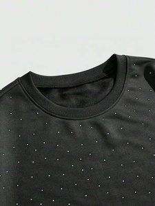 T-shirt surdimensionné vintage délavé à l'acide pour homme, avec impression sérigraphiée de haute qualité, effet soleil et flocage brillant - Product Image 2