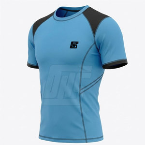 Camisetas Deportivas de Compresión Modernas para Hombre, Corte Ajustado, Elásticas, Transpirables, para Entrenamiento, Fitness, Running, Gimnasio - Product Image 4