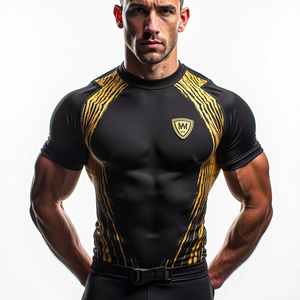 Personnalisé Durable Personnalisé Bjj Rash Guards Vente en gros Équipement MMA sublimé de haute qualité pour les amateurs de sports de combat - Product Image 5